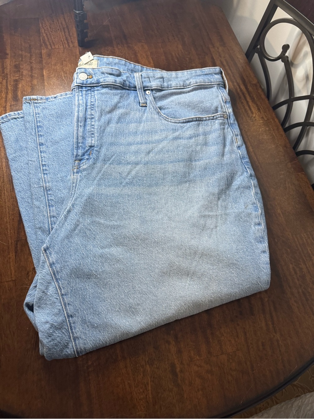 Madewell The Perfect Vintage Jean Pkus Size 28 W High Rise Tapered Mom Jean NWT